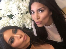 Kim Kardashian Bertemu dengan Kembarannya