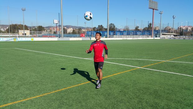 Evan Dimas juga pernah merasakan berlatih di Barcelona dan Espanyol.