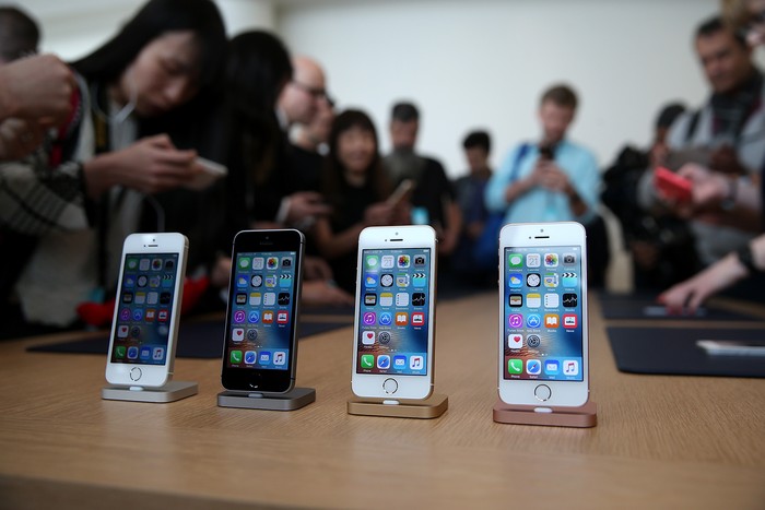 iPhone SE (Foto: Justin Sullivan/Getty Images) iPhone SE (Foto: Justin Sullivan/Getty Images)