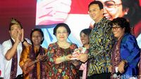 Ahok Hingga Boediono Hadiri Peluncuran Buku Megawati