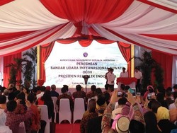 Jokowi Resmikan Bandara Ramah Lingkungan Pertama di Indonesia