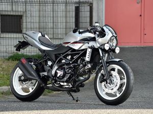 Konsep Suzuki SV650 Rally, Perpaduan Motor Retro dan Mobil Reli
