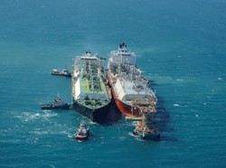 FSRU Lampung Salurkan 1,1 Juta Meter Kubik LNG Tahun Ini