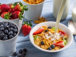 Sering Konsumsi Sereal Manis Saat Sarapan, Si Kecil Bisa Kelebihan Gula