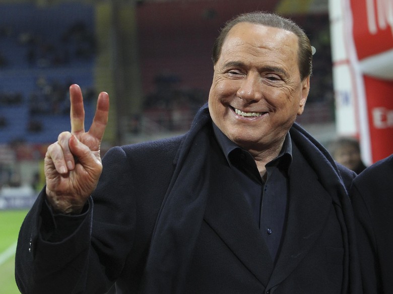 Permainan Milan Bikin Berlusconi Sakit Perut