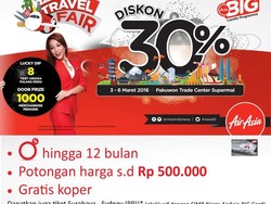Warga Medan, Ayo Mampir ke AirAsia Travel Fair