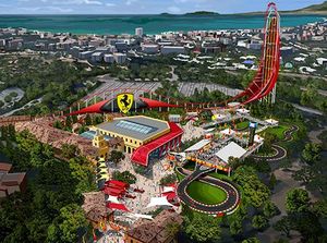 Ferrari Bangun Taman Hiburan di China Ferrari Bangun Taman Hiburan di China