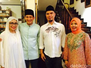 Bertemu Sandiaga Uno, Ahmad Dhani Bicara Potensi Duet di Pilgub DKI 2017 Bertemu Sandiaga Uno, Ahmad Dhani Bicara Potensi Duet di Pilgub DKI 2017