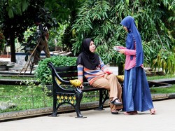 Bangku Maung Garang Ini Kini Mejeng di Taman Pendopo Purwakarta