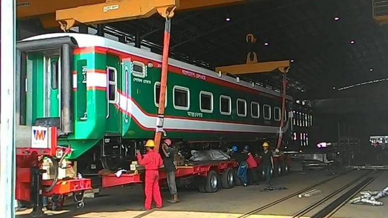Hebat! Kereta Made In Madiun Laris Diborong Bangladesh Hingga Australia