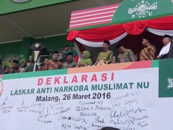 Presiden Jokowi Hadiri Harlah ke-70 Muslimat NU di Malang