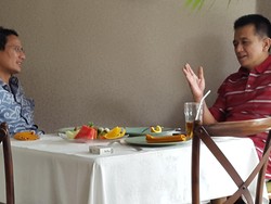 Setelah dengan Kang Yoto dan Ahmad Dhani, Sandiaga Bertemu Chandra Hamzah
