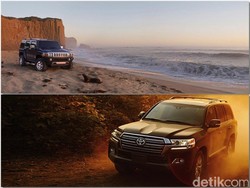 Adu Tarik Tambang Toyota Land Cruiser dan Hummer H3, Siapa yang Menang?