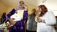 Mensos Tinjau Anak Korban Eksploitasi di RSPA Bambu Apus