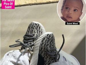 Bayi Kim Kardashian dan Kanye West Pakai Sepatu Yeezy