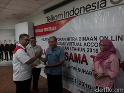 Telkom Gelontorkan Rp 16,1 Miliar ke Pengusaha UMKM Jawa Timur