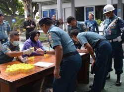 Prajurit Koarmatim Dites Urin Demi Perangi Narkoba