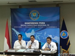 BNN Tangkap Pengedar Narkoba di Gerbong Kereta Api