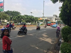 Begini Penampakan Joki 3 in 1 di Sepanjang Semanggi Hingga Senayan