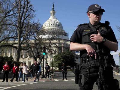 Pasca Penembakan, Gedung Capitol Dijaga Ketat