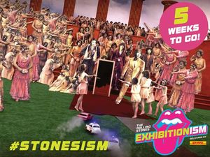 500 Karya Seni tentang The Rolling Stones Dipajang di Galeri Saatchy