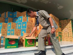 BPOM DIY Amankan Belasan Ribu Botol Jamu Tradisional Ilegal