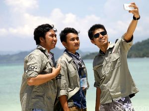 Risers Menikmati Pesona Pulau Pahawang