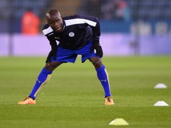 Senyum Lebar Kante di Kemenangan Leicester City