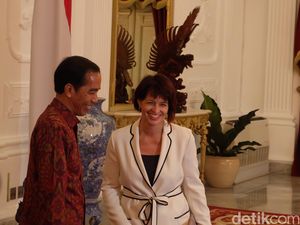 Bertemu Jokowi, Wapres Swiss Bahas Kerja Sama Industri Penerbangan dan Kereta Api