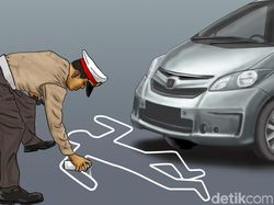 Pemobil di Manado Tabrak Pejalan Kaki hingga Tewas
