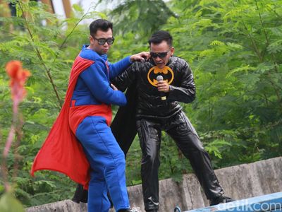 Demam Batman v Superman Raffi dan Ruben Onsu