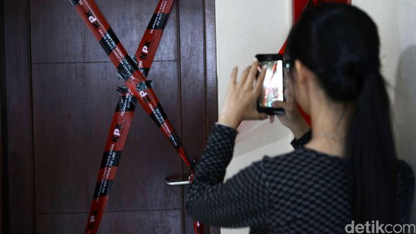 Ruang M Sanusi di DPRD DKI Disegel