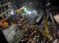 Jalan Ambruk di India, 7 Pejabat Konstruksi Terancam Pasal Pembunuhan