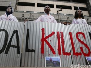 Unjuk Rasa Pembangunan PLTU Batang