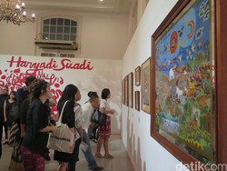 Pameran Pendiri Studio Seni Grafis ITB Haryadi Suadi Resmi Dibuka