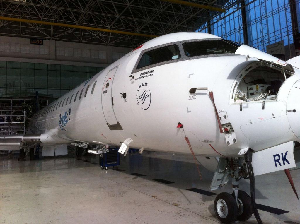 Garuda Mau Kurangi Pesawat Bombardier dan ATR