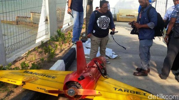 Koarmabar Amankan Drone Asing