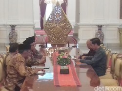 Sambangi Istana, PP Muhammadiyah Beri Masukan ke Presiden