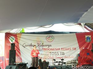 Ahok dan Menkes Nila Moeloek Peringati Hari TB di Rusun Marunda