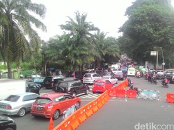 CFD di Bogor Ditiadakan Sementara untuk Uji Coba Sistem Satu Arah