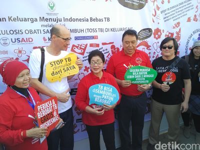 Ramainya Peringatan Hari TB Sedunia di Rusun Marunda