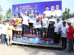 Elga dan Therkelsen Jawara Banyuwangi Internasional BMX 2016