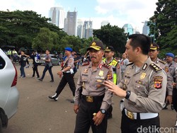 2 Suporter Bola Diamankan Polisi di Senayan