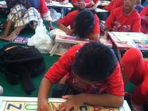 1.000 Anak Menggambar dan Mewarnai Bersama Albi 1.000 Anak Menggambar dan Mewarnai Bersama Albi