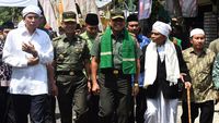 Panglima TNI di Ponpes Qamarul Huda Bagu