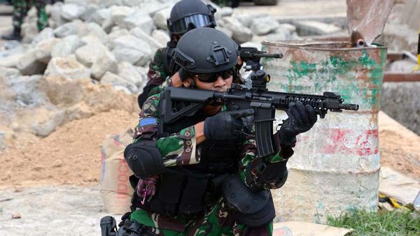 TNI Gelar Latihan Pengamanan NKRI