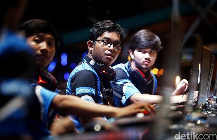 Gamer e-sports. Foto: Rengga Sancaya/detikcom Gamer e-sports. Foto: Rengga Sancaya/detikcom