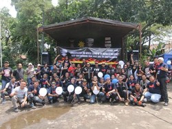 TVS Brotherhood Bersih-bersih Jalanan Bandung