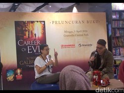 Career of Evil Robert Galbraith Resmi Diluncurkan di Indonesia