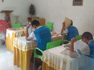 4 Tersangka Pengeroyokan Santri Ponpes Darul Ulum UN di Lapas Jombang 4 Tersangka Pengeroyokan Santri Ponpes Darul Ulum UN di Lapas Jombang